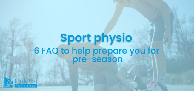 Sport physio 6 FAQ to help prepare you for pre-season (1) Sport Physio: 6 FAQ's to help prepare for your pre-season