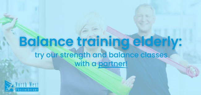 Balance training elderly: try our strength & balance classes with a partner
